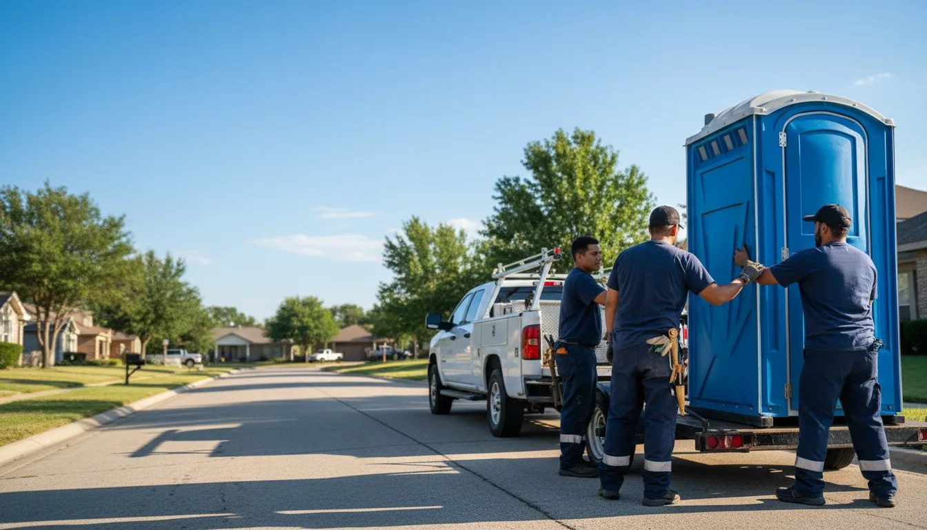 Portable Toilet Rental in Easton, TX near me